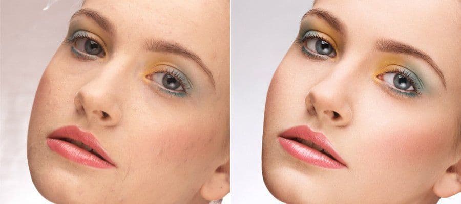 Ретушь beauty-портрета методами частотного разложения и Dodge&Burn